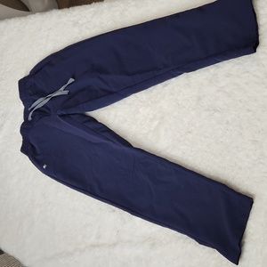 Figs High Waisted Scrub Pants Size XS Navy